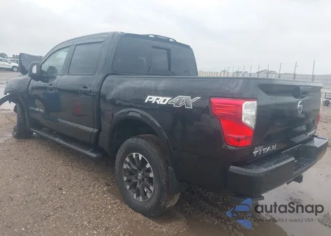 2018 Nissan Titan Pro-4X from USA, damaged, VIN 1N6AA1E51JN551809